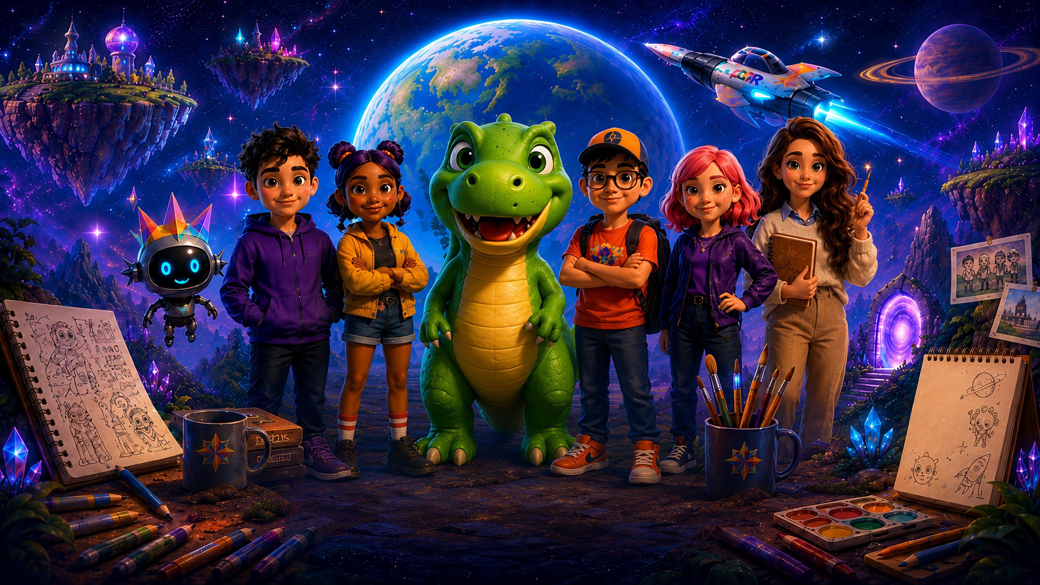 COR Studio world with original characters